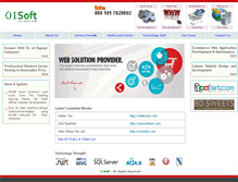 Tablet Screenshot of 01soft.com.bd